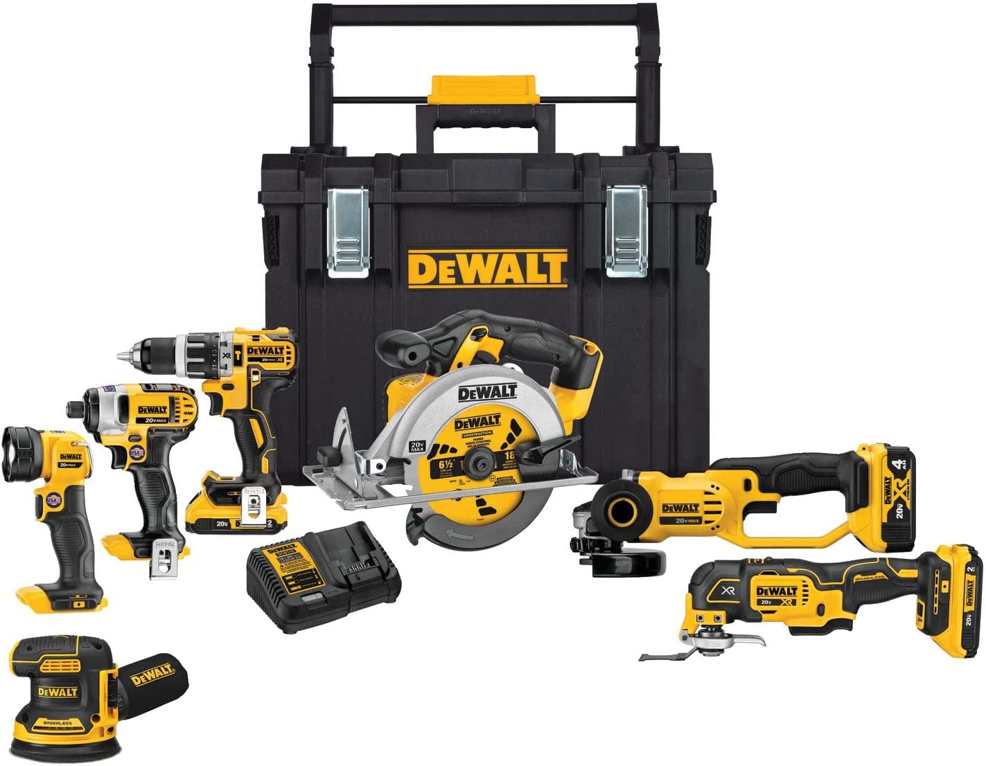 20 VOLT MAX CORDLESS COMBO KIT WITH 7 TOOLS ๐ฅ BATTERIES INCLUDED